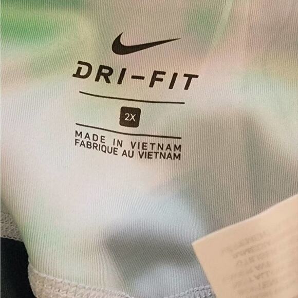 Nike tie dye active athletic workout leggings plus size‎ 2X new! - Picture 8 of 12